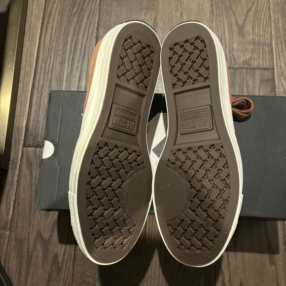 Converse Star Player 76 Ox Sneakers Men's Size 10.5 In a Nutshell/ Egret A11534C - Picture 6 of 7